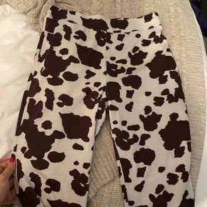 Flare Cow Pants Shein Size Small